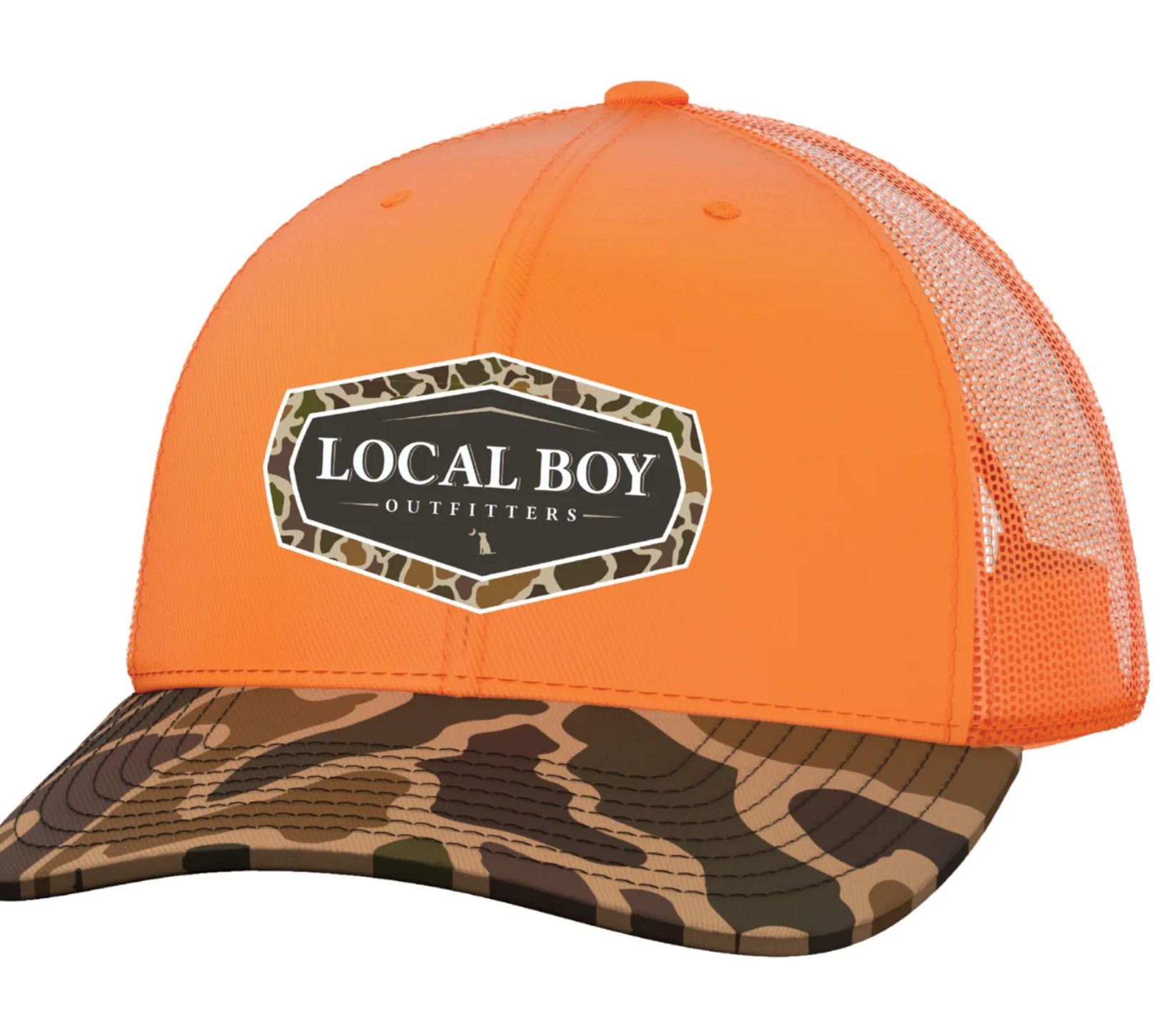 Local Boy Vintage Emblem Trucker Hat