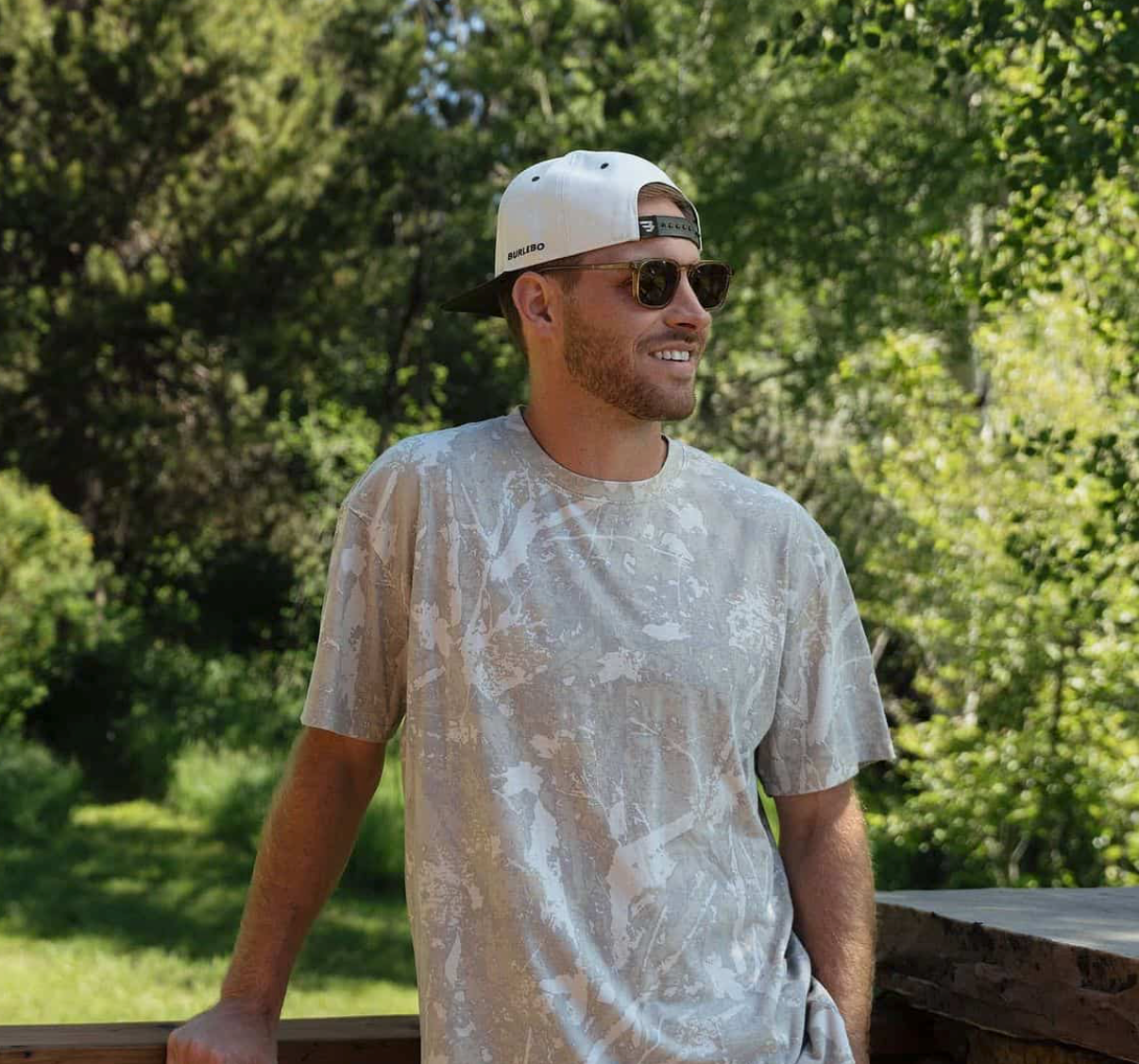 Burlebo Men's Vintage Washed Tee