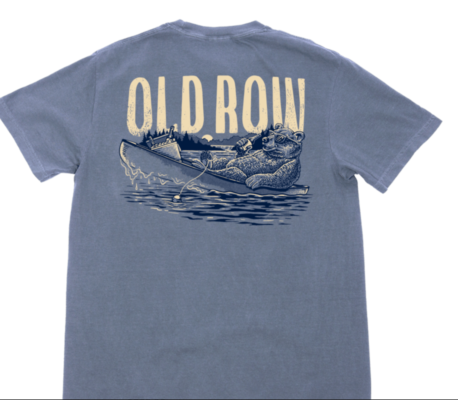 Old Row The Brew Canoe Pocket Tee