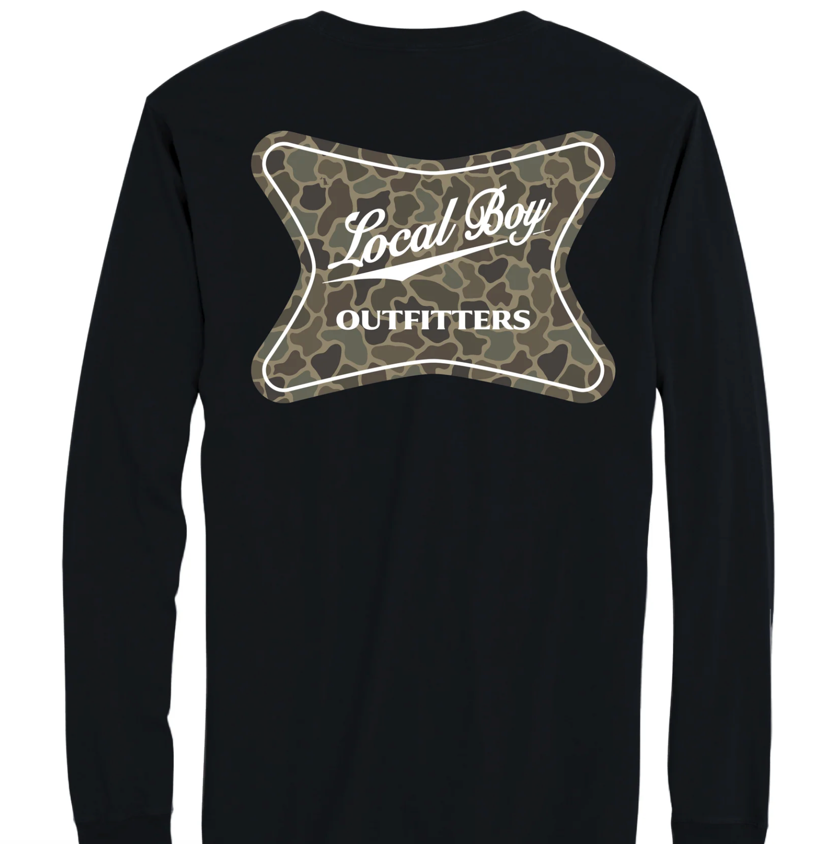 Local Boy High Badge Brush LS Tee