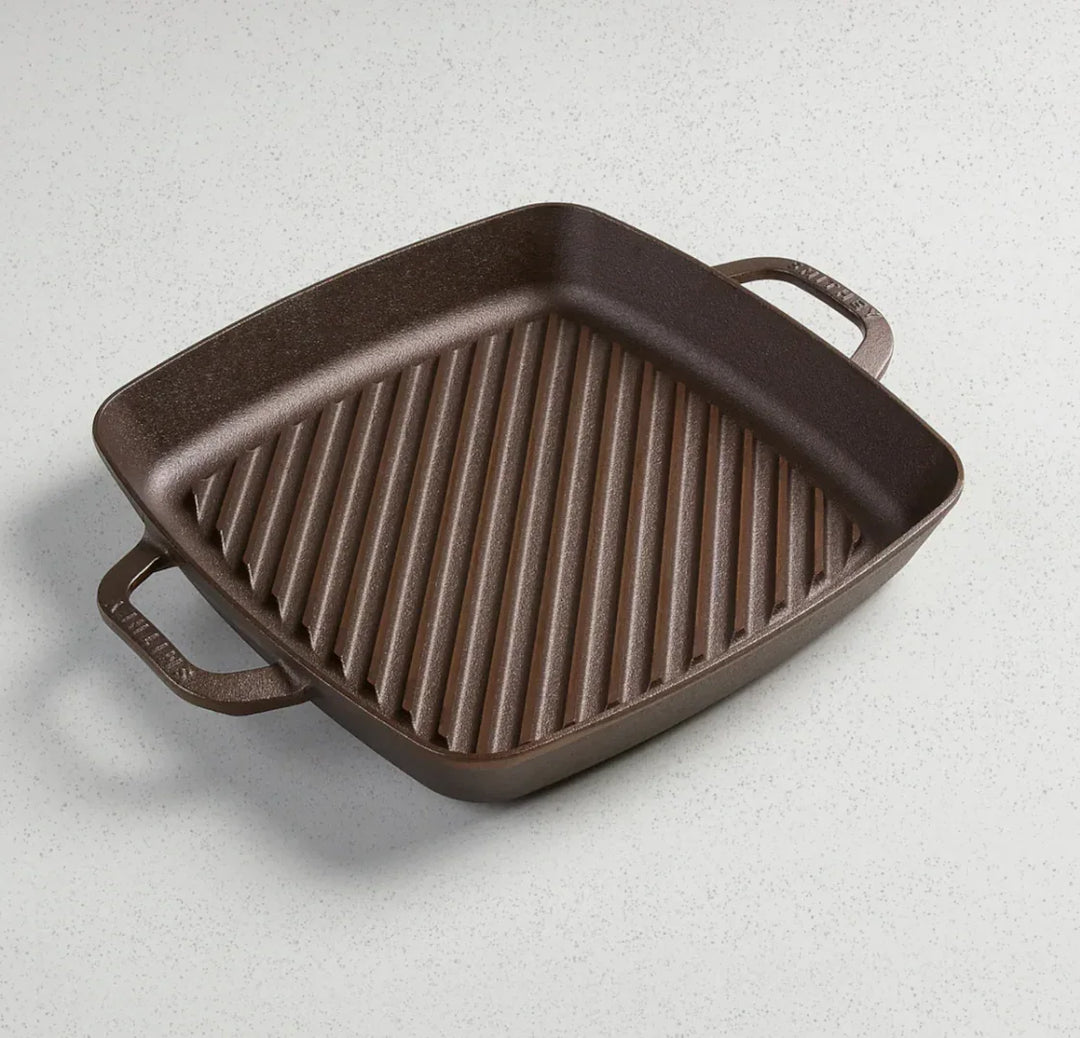 Shop Smithey Ironware Premium Grill Pan No.12- Bronze