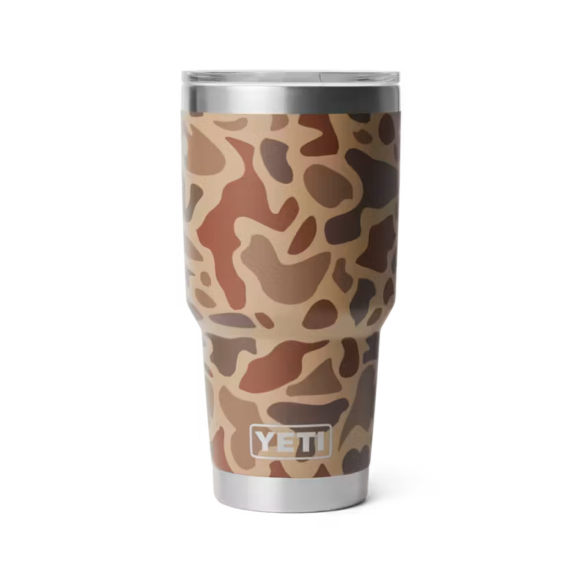 Yeti Rambler 30oz Camo Tumbler Double Vacuum Insulated