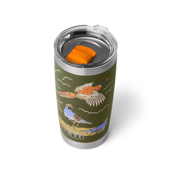 Yeti Drinkware Rambler 20oz Camo Tumbler Double Vacuum Insulated