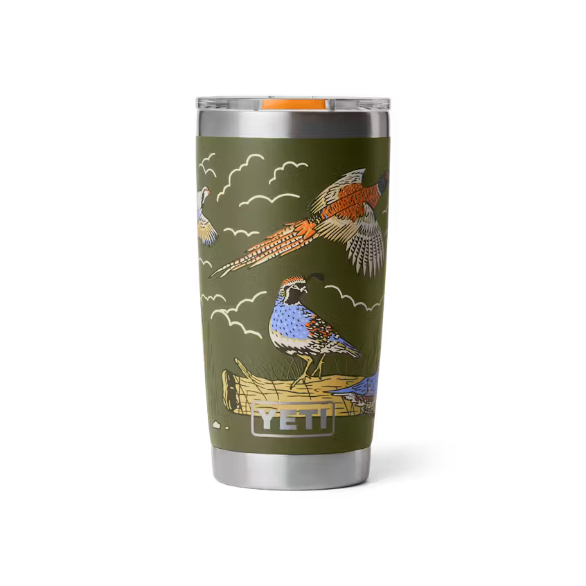 Yeti Drinkware Rambler 20oz Camo Tumbler Double Vacuum Insulated