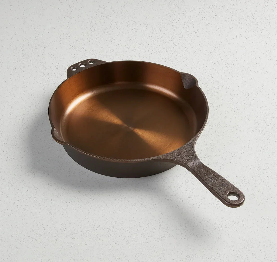 Smithey Ironware Skillet No. 10 Premium Cookware- Bronze