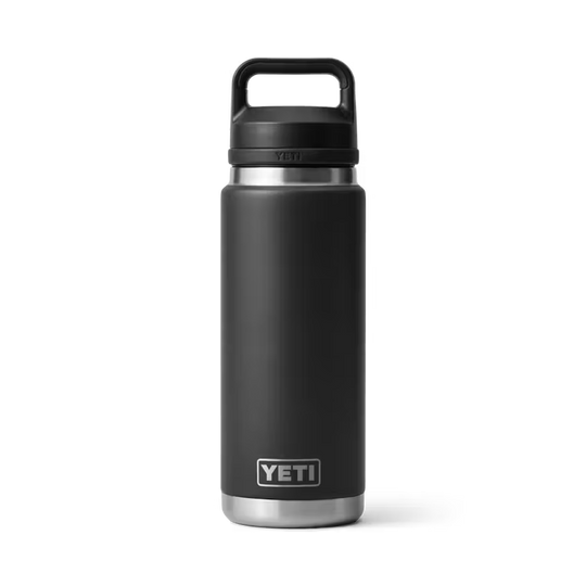Yeti Rambler 26oz Easy Carry Water Bottle With Handle-Black