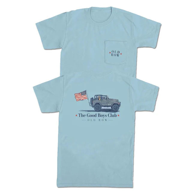 Old Row Jeep USA SS Tee