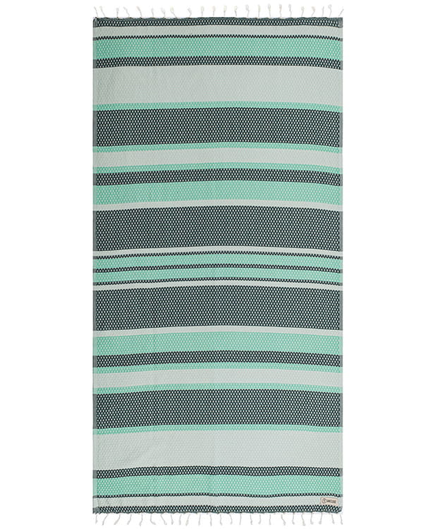 Sand Cloud Jade Dobby Stripe Towel