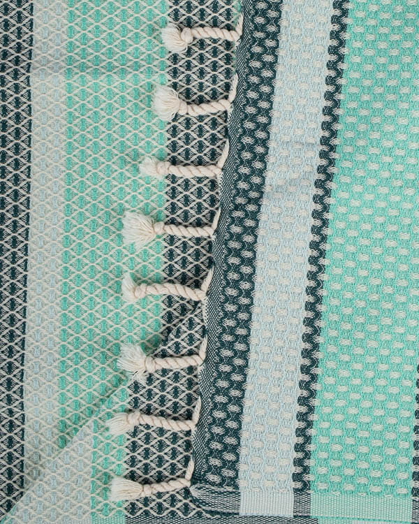 Sand Cloud Jade Dobby Stripe Towel
