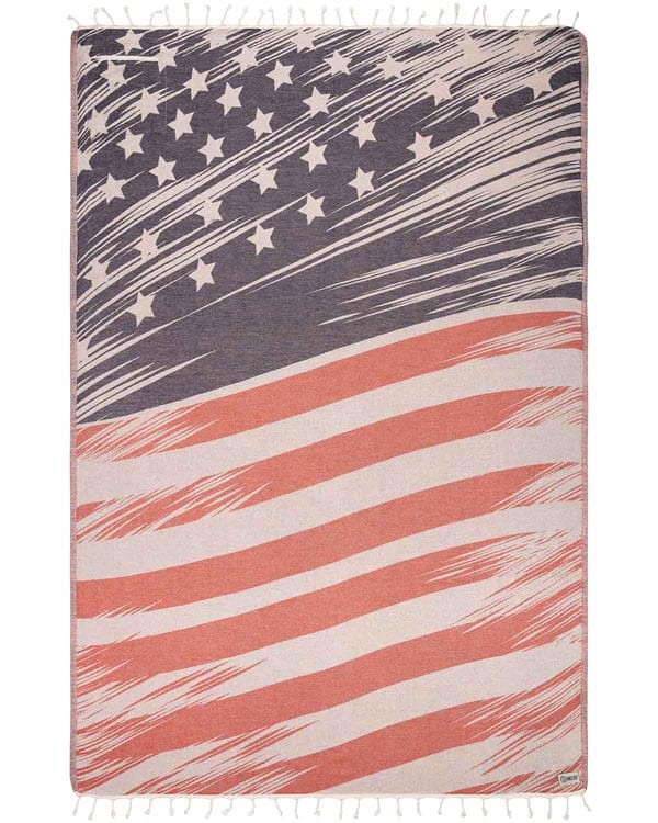 Sand Cloud Vintage Flag - With Zipper Pocket