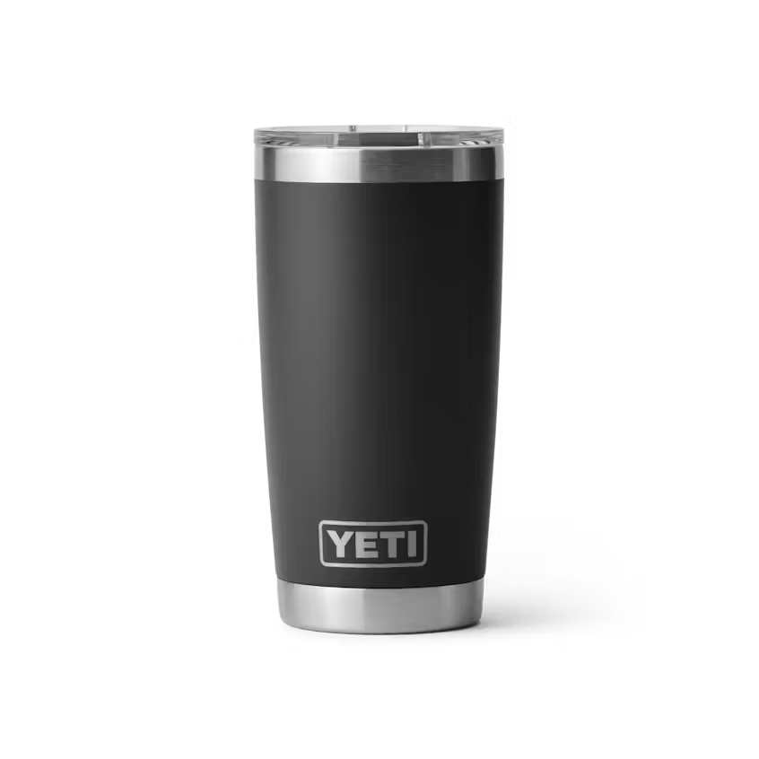 Yeti Drinkware Rambler 20oz Camo Tumbler Outdoor-Black