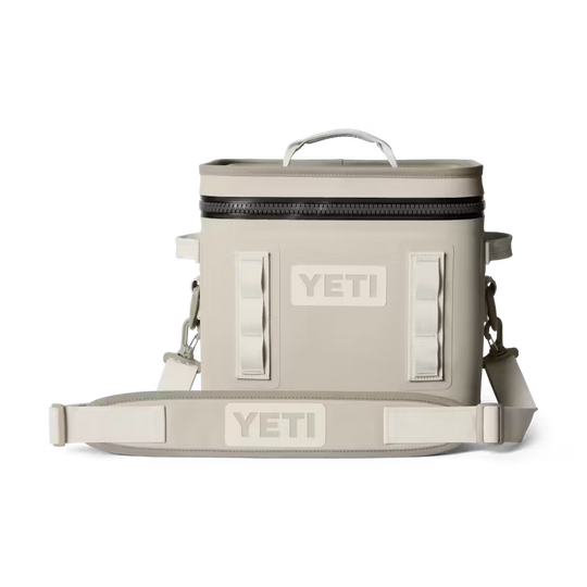 Yeti Hopper Flip 12 Outdoor Camp Hard Cooler with Handle-White