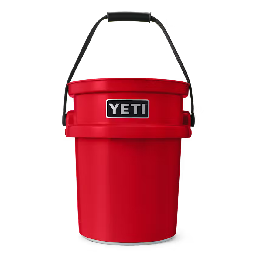Yeti Loadout® 5 Gallon Bucket With Handle Outdoor-Red