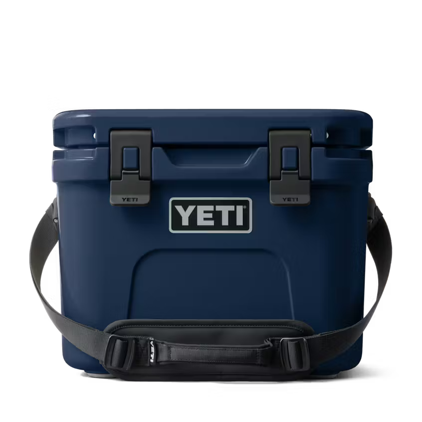 Yeti Roadie 15 Outdoor Camp Hard Cooler with Handle-Blue