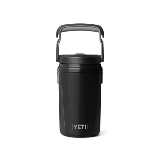 Yeti Silo Half Gallon Water Jug Outdoor Hydration-Black
