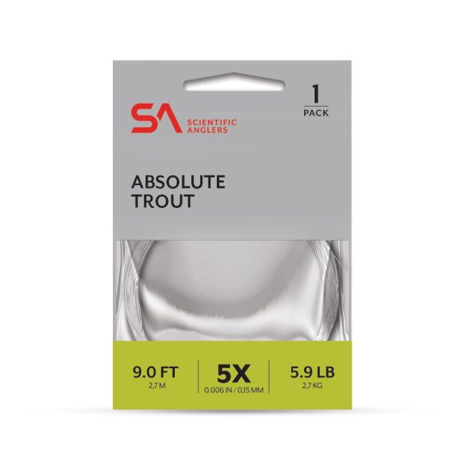 SA Absolute Trout Leader 1pk
