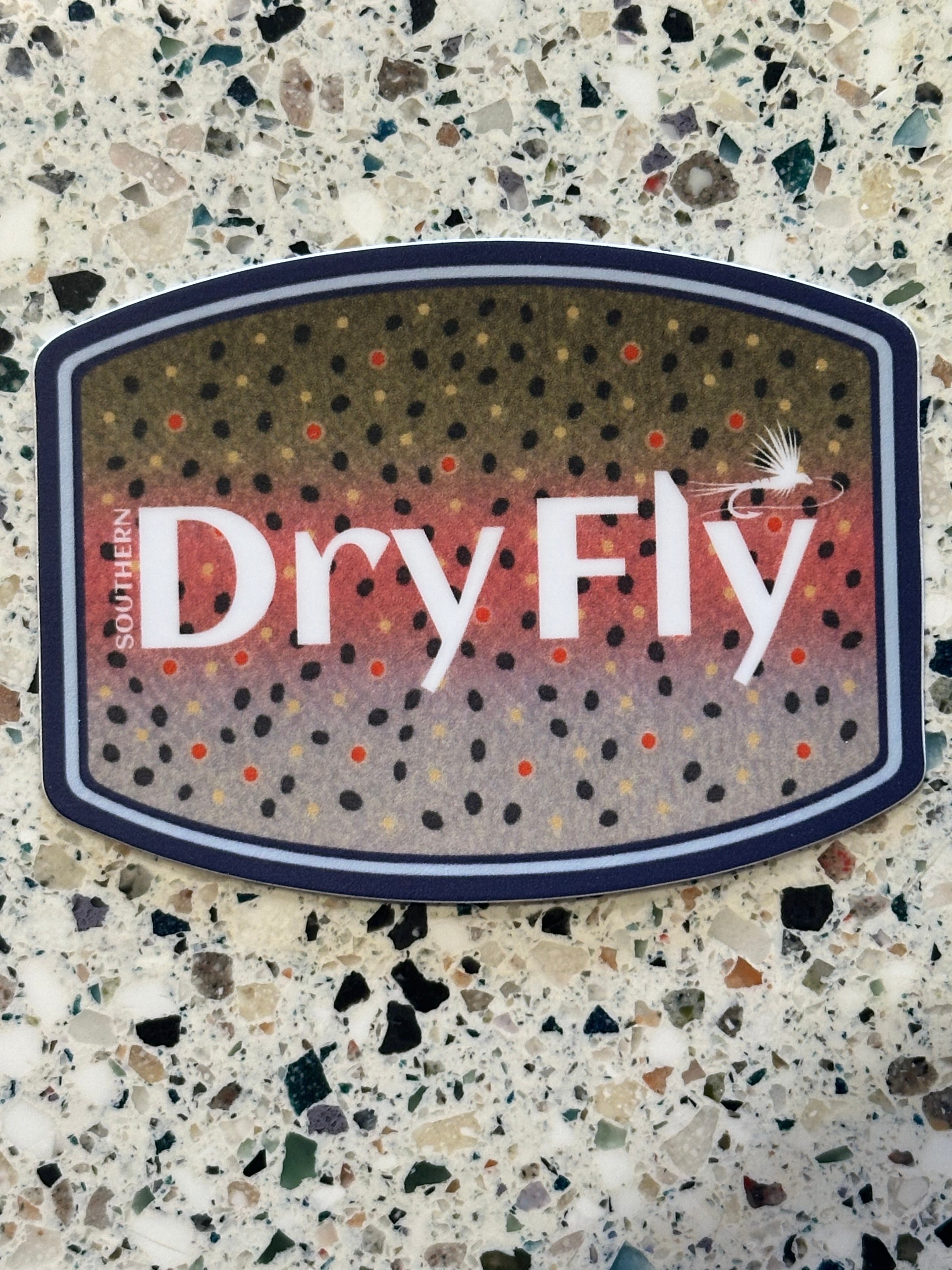 Southern Dry Fly Decal Fish Species