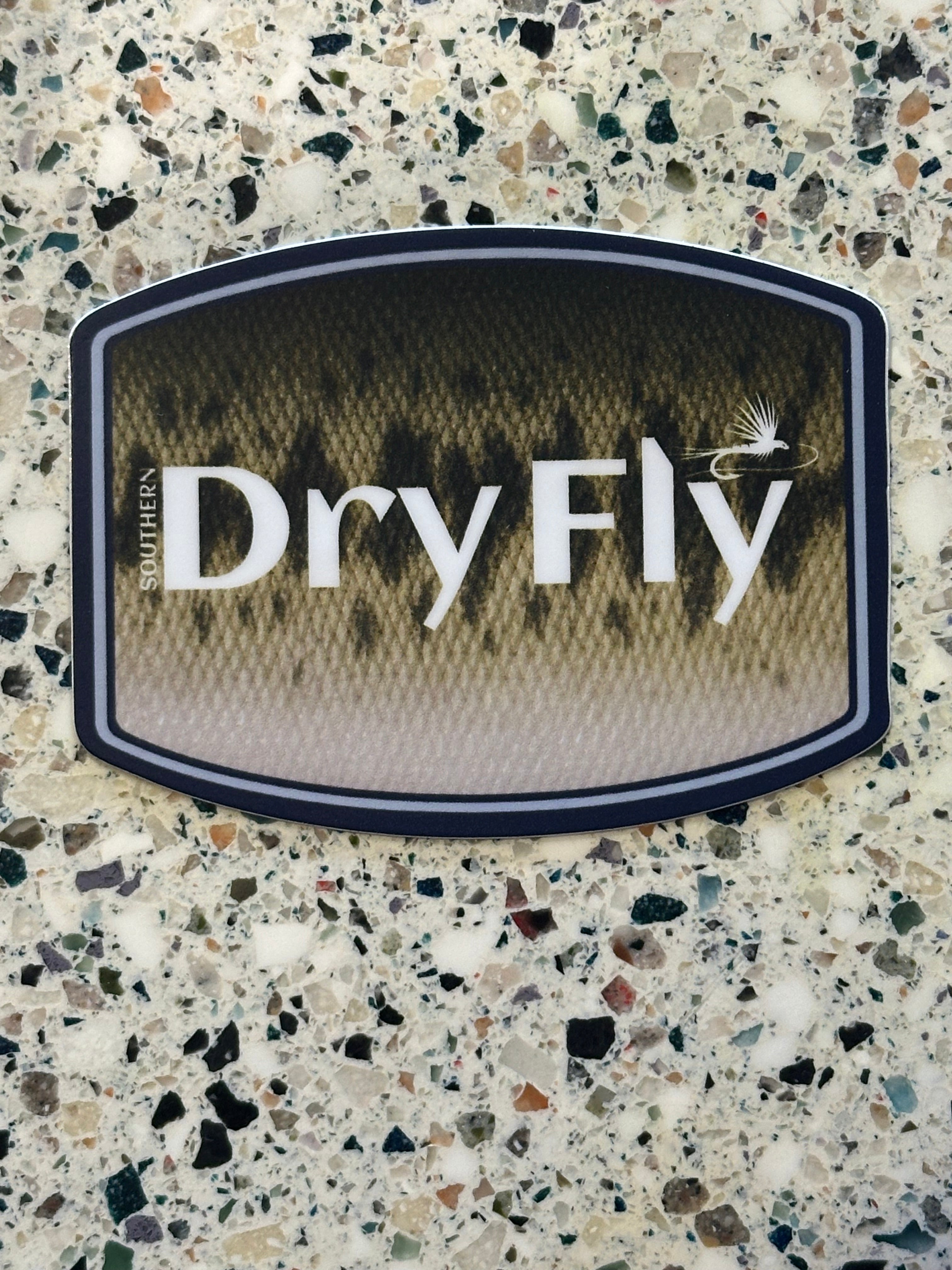 Southern Dry Fly Decal Fish Species