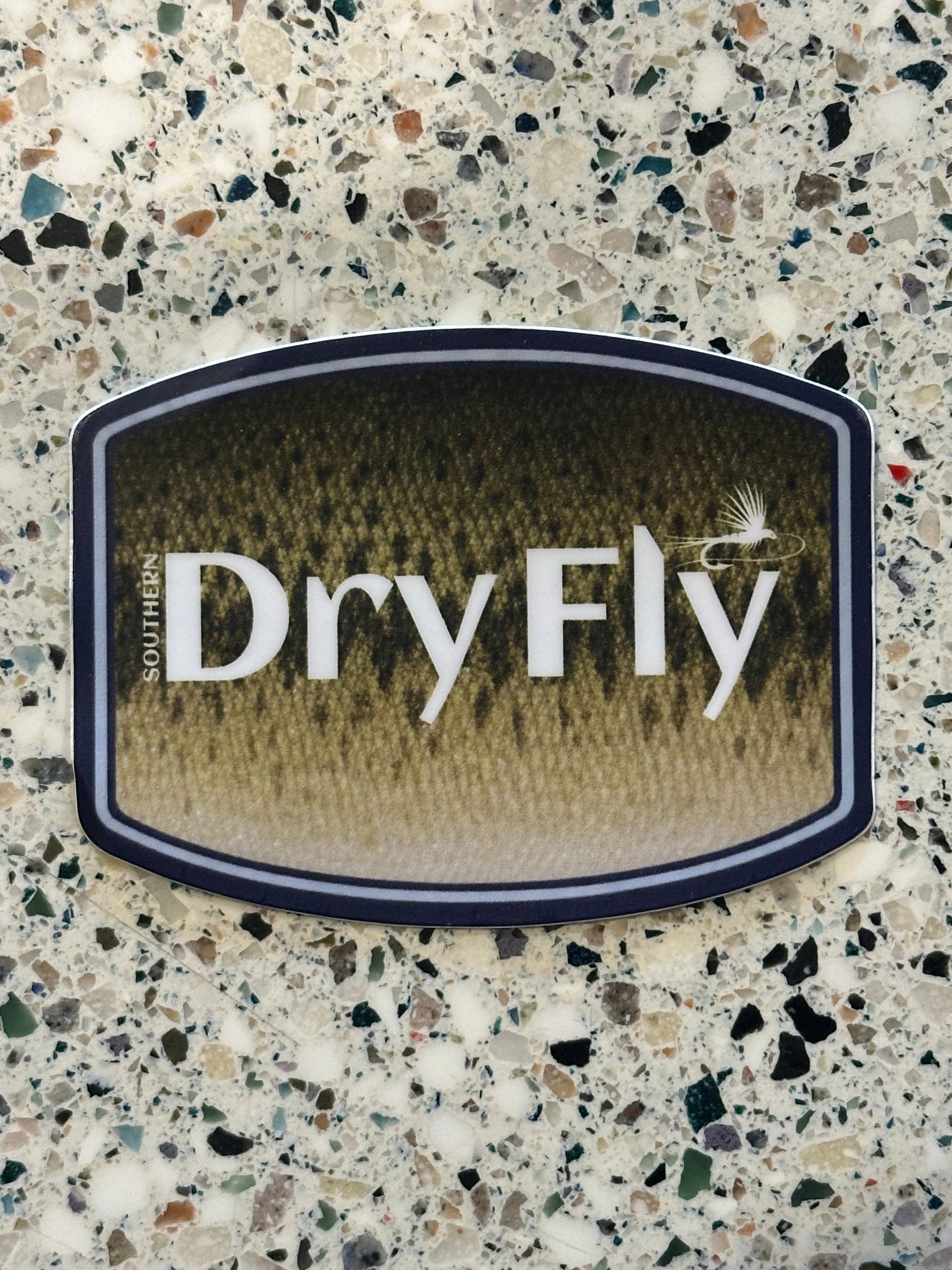 Southern Dry Fly Decal Fish Species
