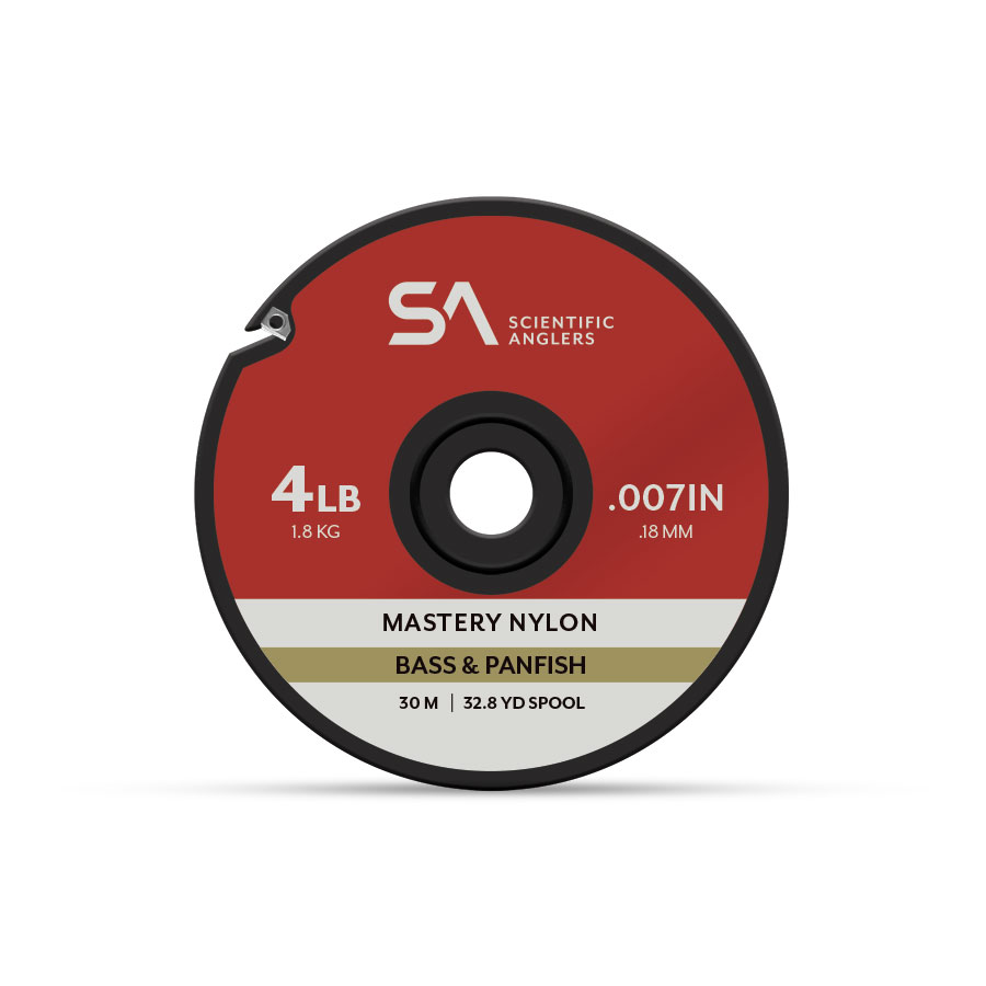 SA Mastery Bass & Panfish Tippet 30M