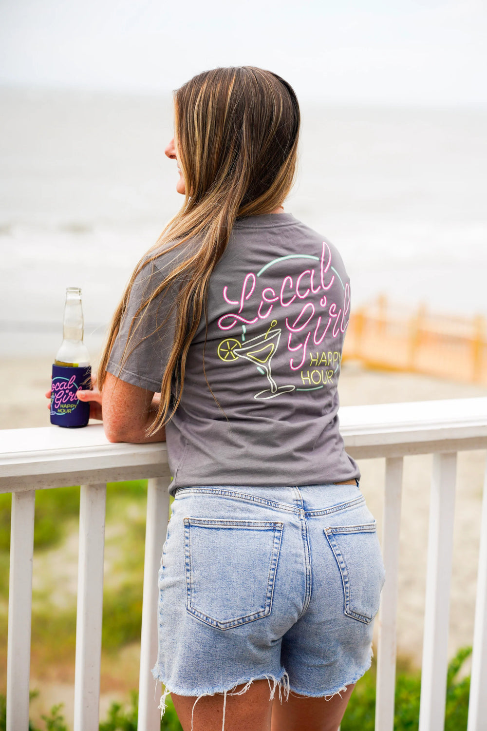 Local Girl Happy Hour SS Tee