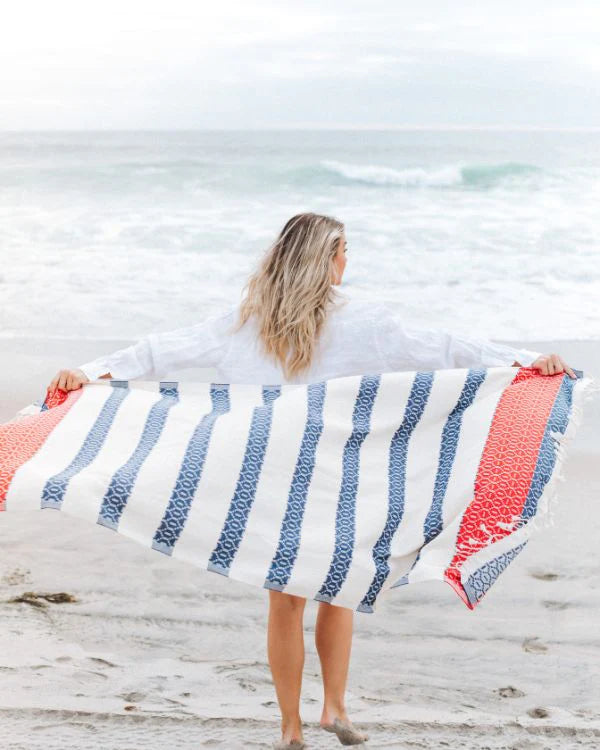 Sand Cloud Patriot Stripe Towel