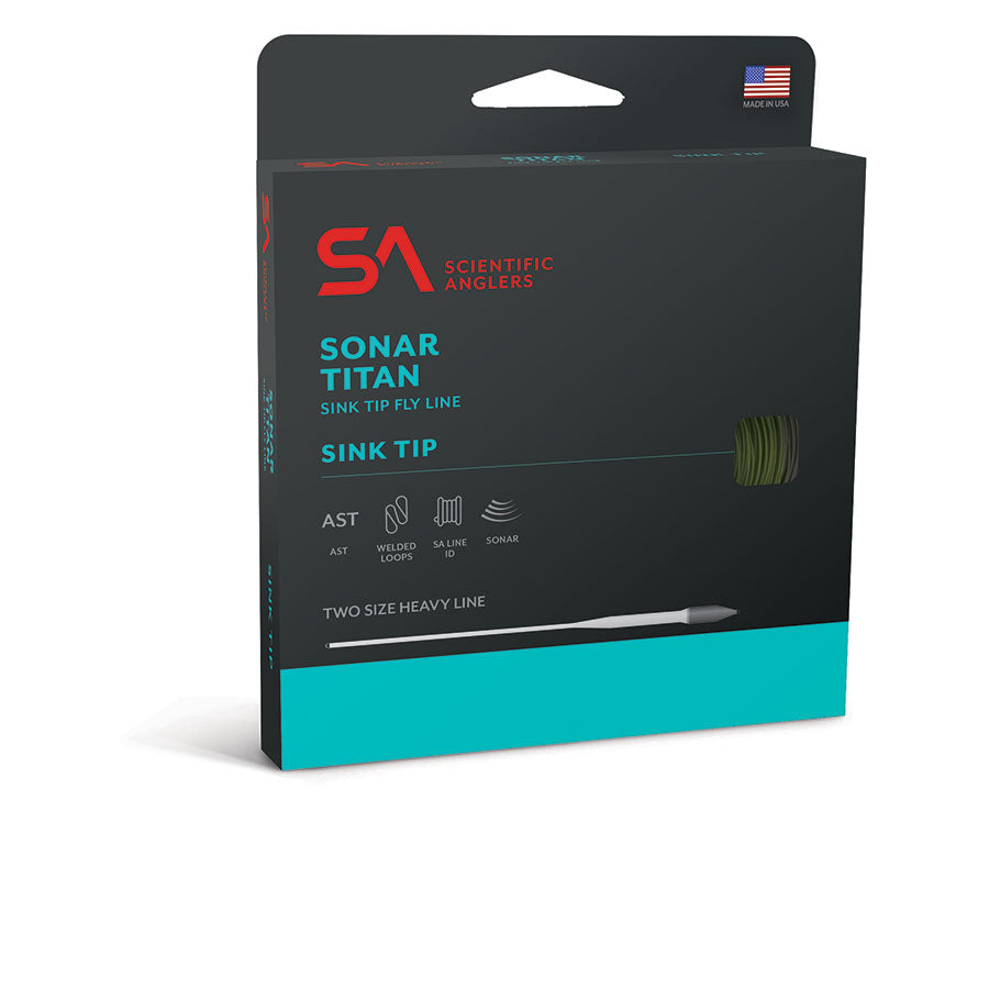 SA Sonar Titan Sink Tip Freshwater Fly Line